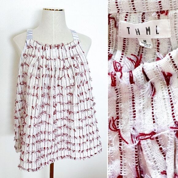 THML Tops - THML Fancy Yarn Swing Tank M